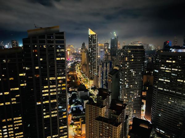 A la foto es mostra l'objecte Air Residence Makati situat a la ciutat de Manila.