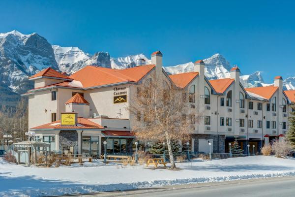 På billedet ses objektet Chateau Canmore beliggende i byen Canmore.
