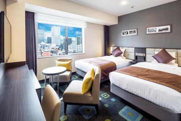 På billedet ses objektet Hotel Mystays Premier Akasaka beliggende i byen Tokyo.