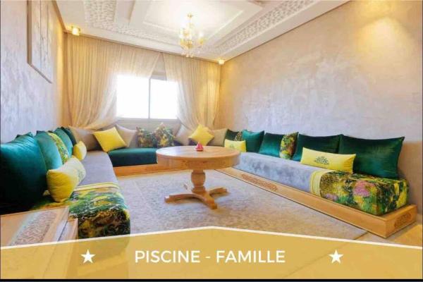 En la foto se muestra el objeto Residence DES LILAS DAR SALAM chez Madame ASSYL residence avec 3 piscines ubicado en la ciudad de Marrakech.