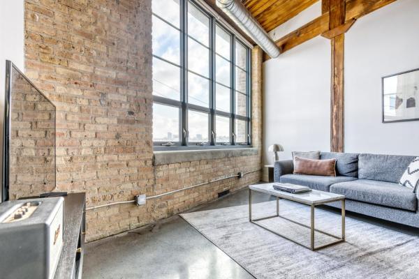 På billedet ses objektet Lincoln Park 1BR w Lounge Roof Gym nr DePaul CHI-565 beliggende i byen Chicago.