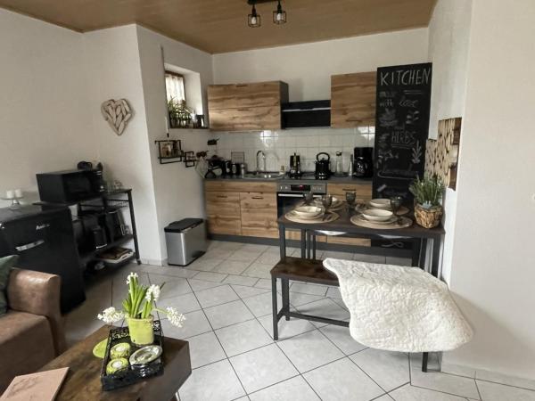 På billedet ses objektet Ferienwohnung in der Vulkaneifel