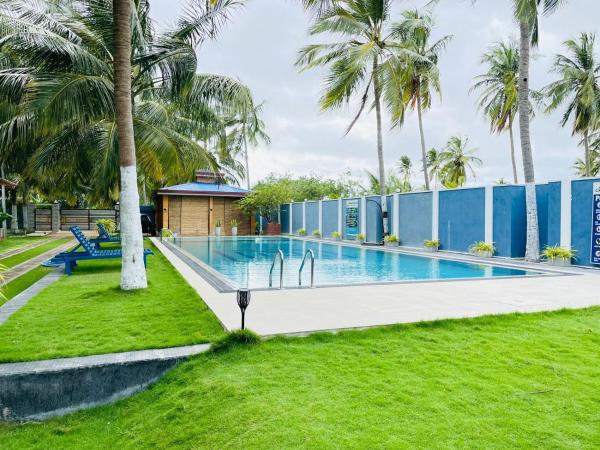 Na zdjęciu widoczny jest obiekt Nilaveli Hybrid Holiday Hotel położony w mieście Nilaveli.