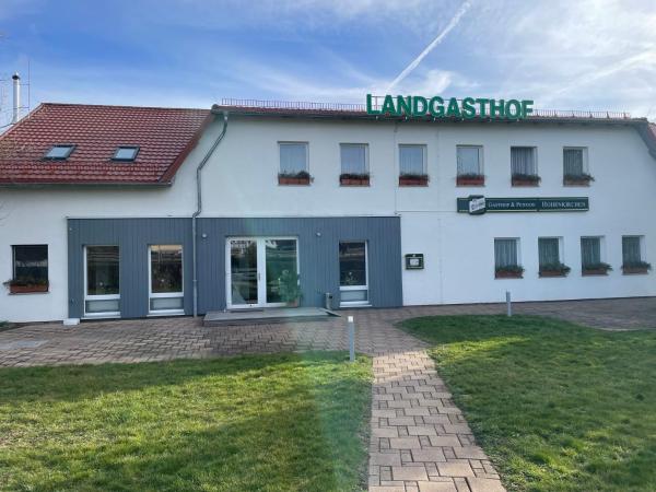 Na foto é possível ver o objeto Landgasthof und Landpension Hohenkirchen localizado na cidade de Schwabhausen.