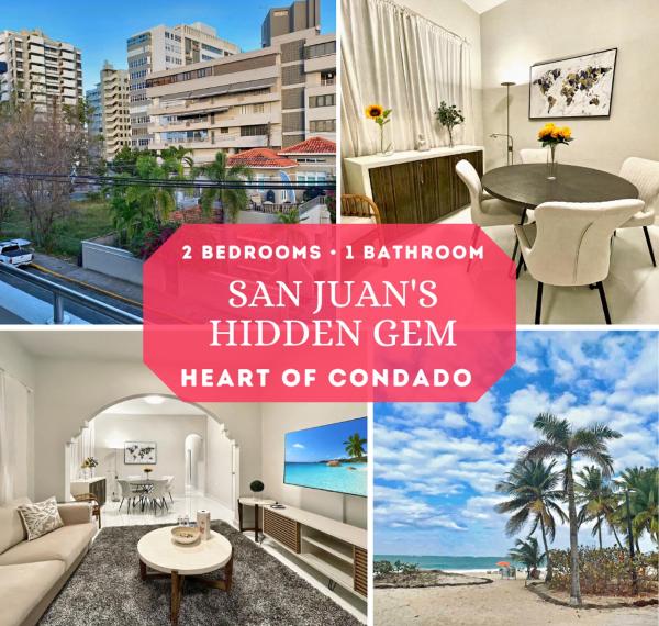Stunning 2-Bedroom Apartment, San Juan