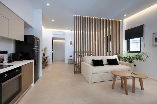 A la foto es mostra l'objecte Apollon City Suites situat a la ciutat de Ciutat de Kos.