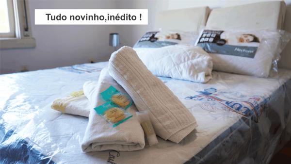 La photo montre l'objet Apartamento Tudo novinho prox Bourbon situé dans la ville de Partenon.