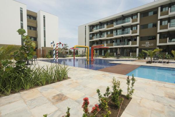 Na zdjęciu widoczny jest obiekt Muro Alto Mana Beach Experience Apartamento B104 położony w mieście Ipojuca.