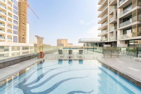 Na fotografii je vidět objekt Luxurious 1-bedroom apartment in Dubai Hills nacházející se ve městě Dubaj.