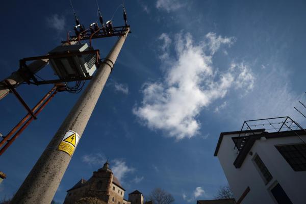 A la foto es mostra l'objecte Trafajda situat a la ciutat de Horní Bohušice.