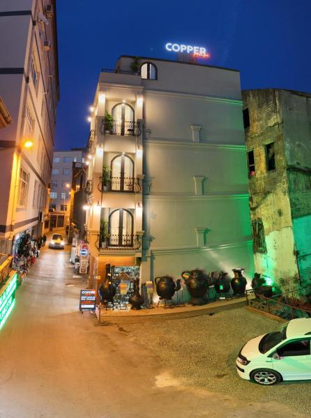På bildet vises objektet Copper House som ligger i byen Trabzon.
