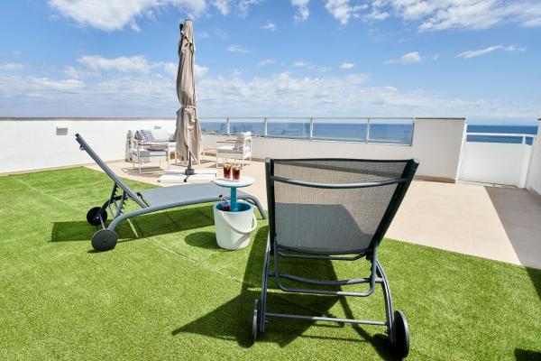 Na fotografii je vidět objekt Penthouse with stunning view and rooftop terrace nacházející se ve městě Manilva.
