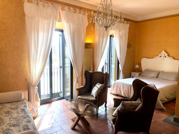 På billedet ses objektet S. Faustino Rooms beliggende i byen Viterbo.