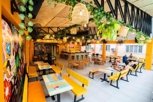 En la foto se muestra el objeto Nacho Hostel Cebu ubicado en la ciudad de Candulawan.