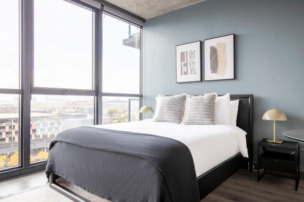 På billedet ses objektet Chic Loop Studio w pool gym nr L CHI-724 beliggende i byen Chicago.