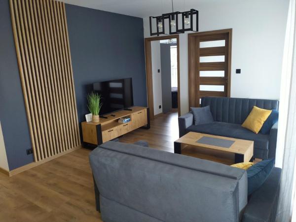 Na fotografii je vidět objekt Apartament Zuza w Wiśle nacházející se ve městě Visla.