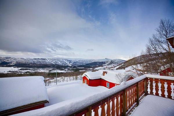 Nella foto è visibile l'oggetto Kvetos fjellgårdsutsikt situato nella città di Beitostøl.