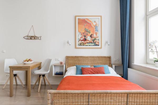 A la foto es mostra l'objecte Sanhaus Apartments - KALIFORNIA, MARINA i FLORYDA - Stylowe apartamenty 200 m od plaży situat a la ciutat de Sopot.