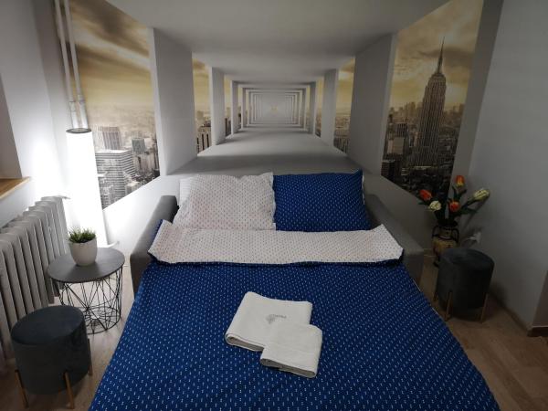 Na fotografii je vidět objekt Apartament przy dworcu nacházející se ve městě Krosno.