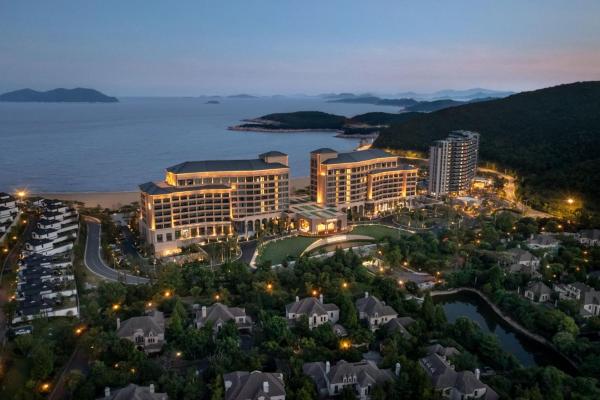 En la foto se muestra el objeto Sheraton Ningbo Xiangshan Resort ubicado en la ciudad de Xiangshan.