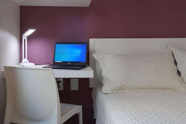 Op de foto is het object Turismo Home Office a 450m da Praia Ponta Verde te zien, gelegen in de stad Maceió.