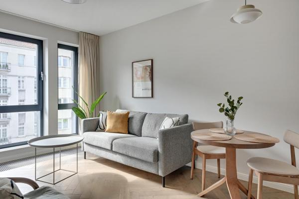A la foto es mostra l'objecte Bank Polski City Center Apartment with Parking by Lion Apartments situat a la ciutat de Gdynia.