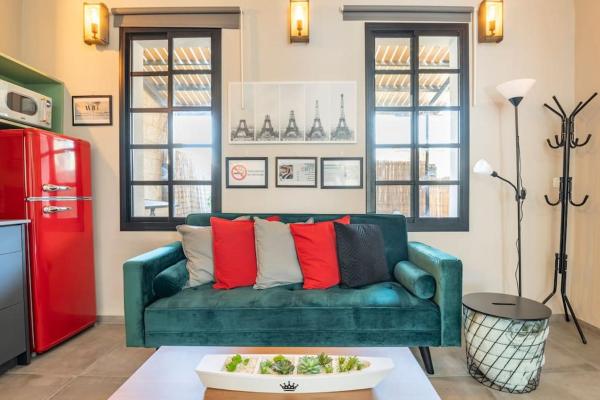 A la foto es mostra l'objecte Levi Urban - Top Location Boutique Apartments in Haifa situat a la ciutat de Haifa.
