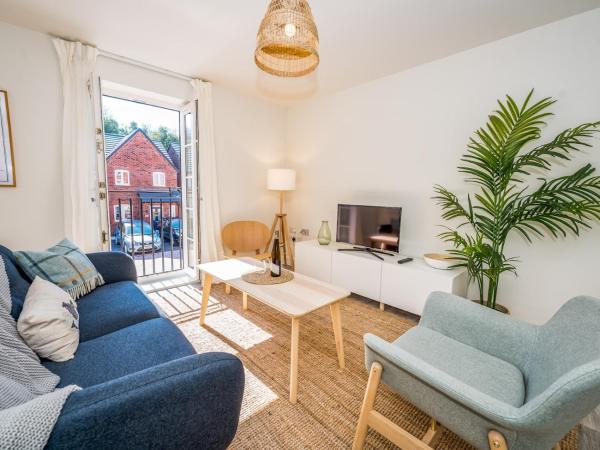 På billedet ses objektet Pass the Keys Brand new 1 bedroom modern contemporary apartment beliggende i byen Ludlow.