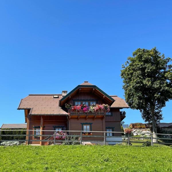 A la foto es mostra l'objecte Appartement Landhäusl situat a la ciutat de Schladming.