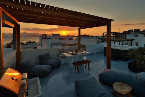 The Nine Graces -Kora, 80m From Beach, Terrace And Jacuzzi - Naxos