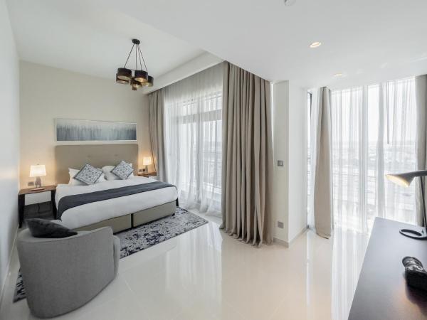 Na fotografii je vidět objekt Luton Vacation Homes - Avanti Tower - Business Bay - 11AB07 nacházející se ve městě Dubaj.