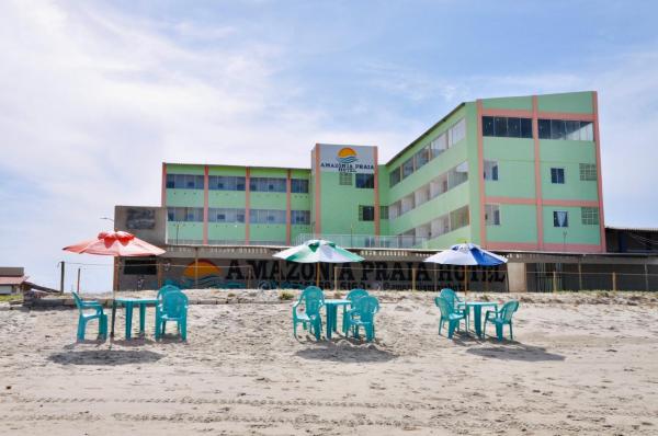 La photo montre l'objet Amazônia Praia Hotel situé dans la ville de Tibau.
