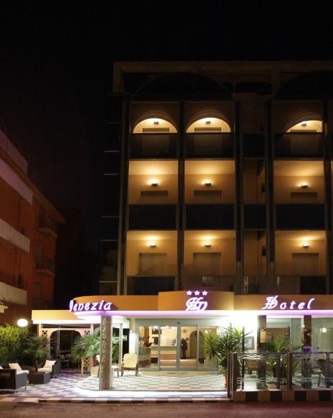 A la foto es mostra l'objecte Hotel Venezia situat a la ciutat de Rímini.