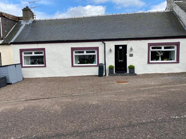 A la foto es mostra l'objecte Minton cottage situat a la ciutat de Wanlockhead.