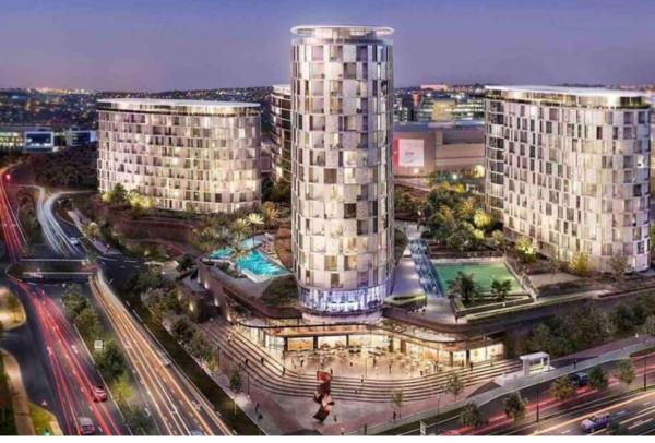 A la foto es mostra l'objecte Ellipse Waterfall Luxury Apartments situat a la ciutat de Midrand.