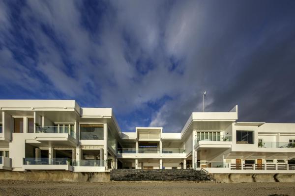 The photo shows the Burgos Reef Boutique Resort located in the city of Maasin.