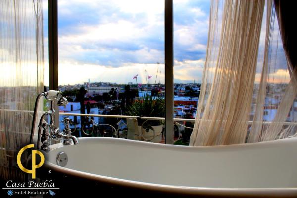 A la foto es mostra l'objecte Hotel Temático Casa Puebla situat a la ciutat de Puebla.