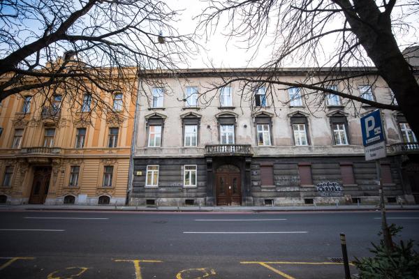 På billedet ses objektet DTA Hebrangova beliggende i byen Zagreb.