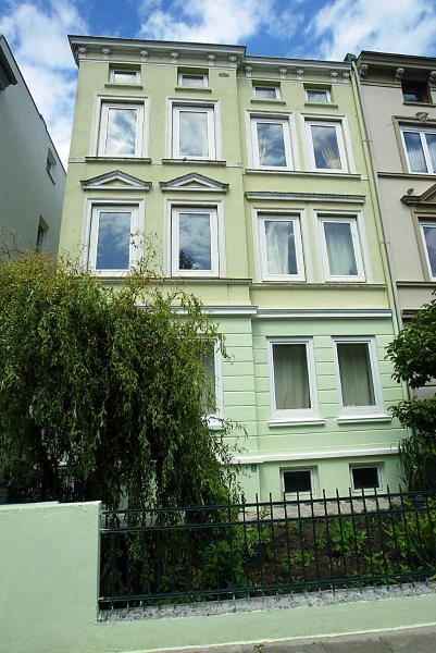 照片显示了位于Lübeck市的Jessop Haus物件。