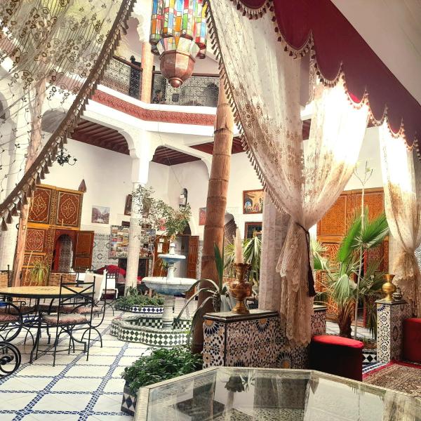 Auf dem Foto ist das Objekt Riad Chennaoui in der Stadt Marrakesch zu sehen.