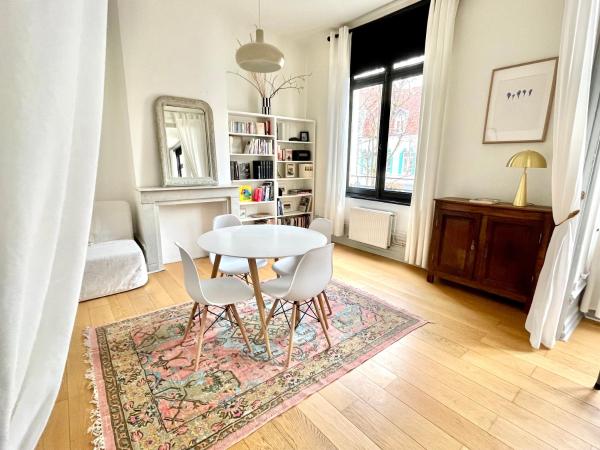 Na zdjęciu widoczny jest obiekt La Maison Faidherbe, Malo-les-bains położony w mieście Dunkierka.