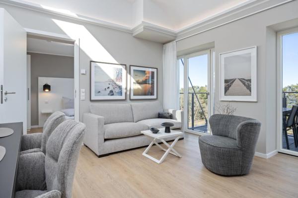 A la foto es mostra l'objecte Strandresidenzen Strandresidenzen Haus Dänholm situat a la ciutat de Binz.