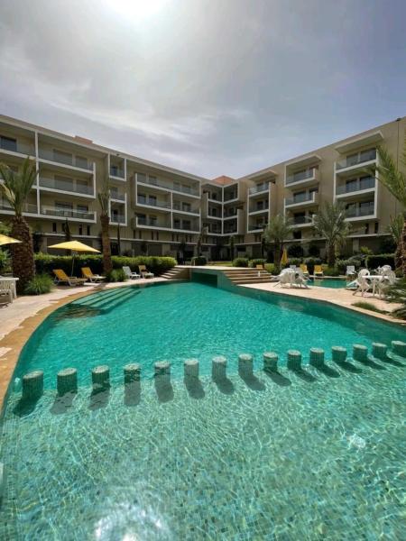 En la foto se muestra el objeto Apartment pool marrakech ubicado en la ciudad de Marrakech.