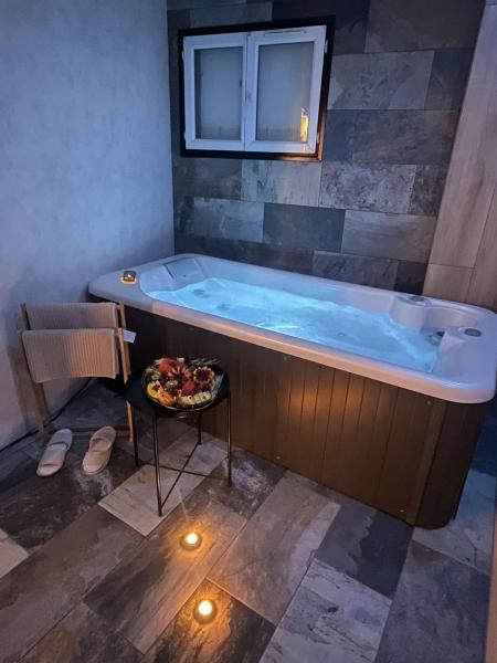 På billedet ses objektet Appartement La Splenzia SPA Jacuzzi wifi clim beliggende i byen Avignon.