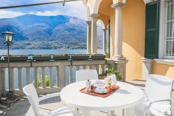 Auf dem Foto ist das Objekt Villa Plinio Lago di Como in der Stadt Dervio zu sehen.