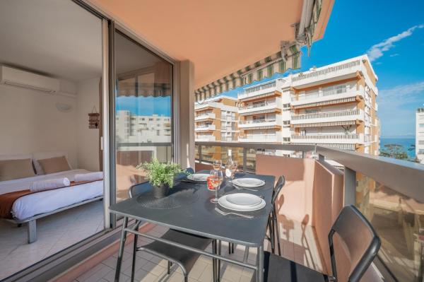 Appartement 4 pers à 50m de la plage, avec piscine