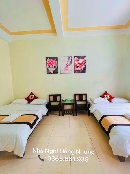 写真にはBản Bang市にあるNhà Nghỉ Hồng Nhungが写っています。