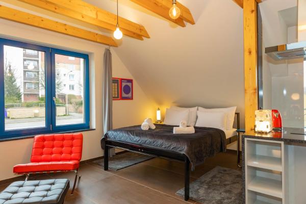 Na fotografii je vidět objekt Apartmány Kopacka nacházející se ve městě Vendolí.