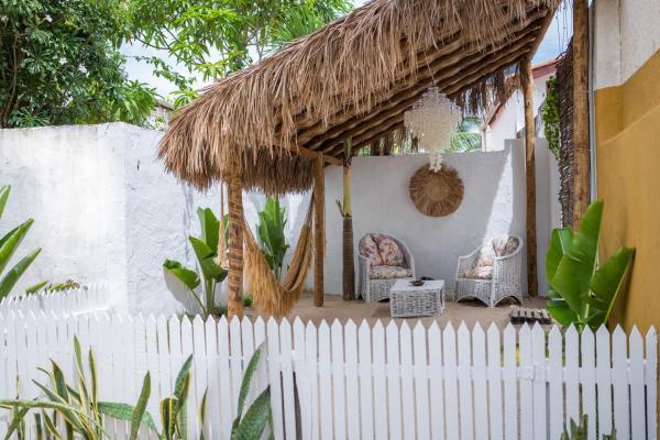 A la foto es mostra l'objecte casa jasmin situat a la ciutat de Jericoacoara.