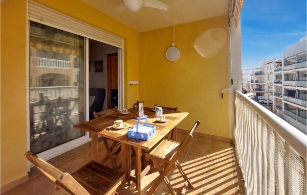 The photo shows the Gorgeous Apartment In Playa De Moncofa located in the city of Moncófar.